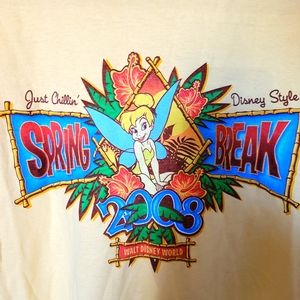 Walt Disney World Spring Break Tinkerbell Shirt